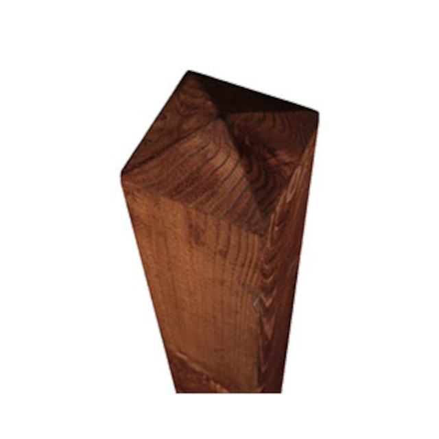 Wood gate posts delivered